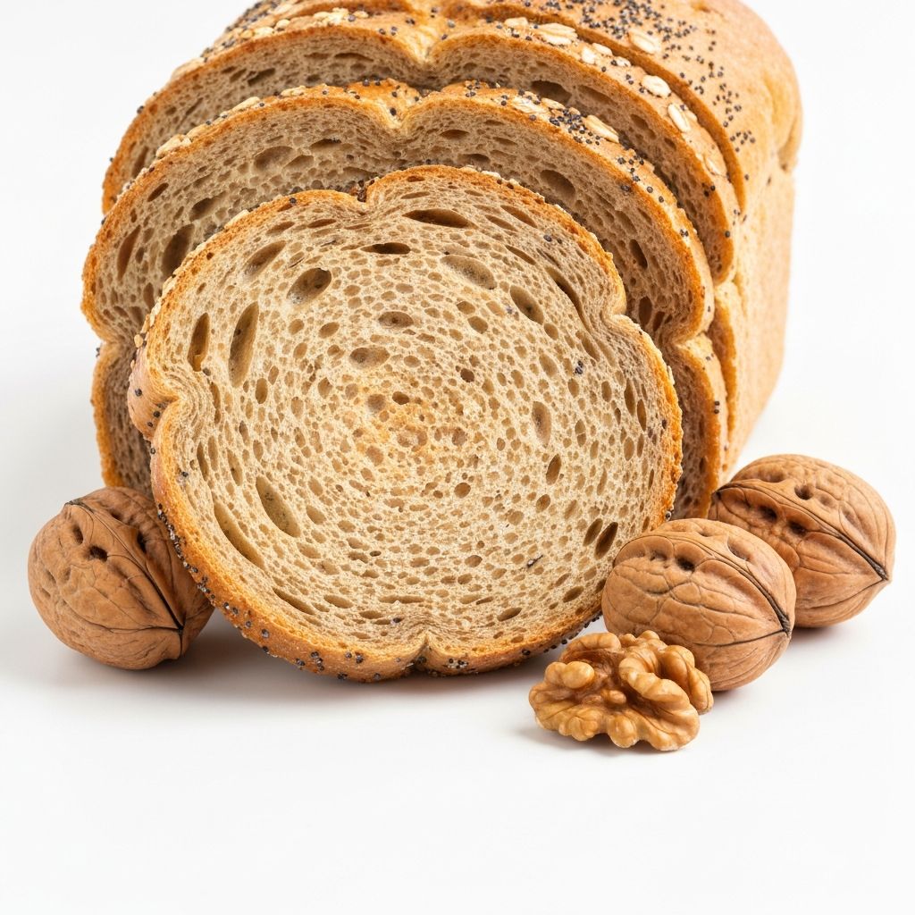 Vollkornprodukte und Nüsse